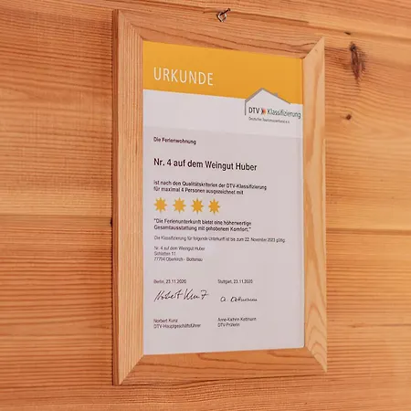 Weingut Und Josef Huber * Oberkirch (Baden)